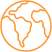 Orange Icon of the World