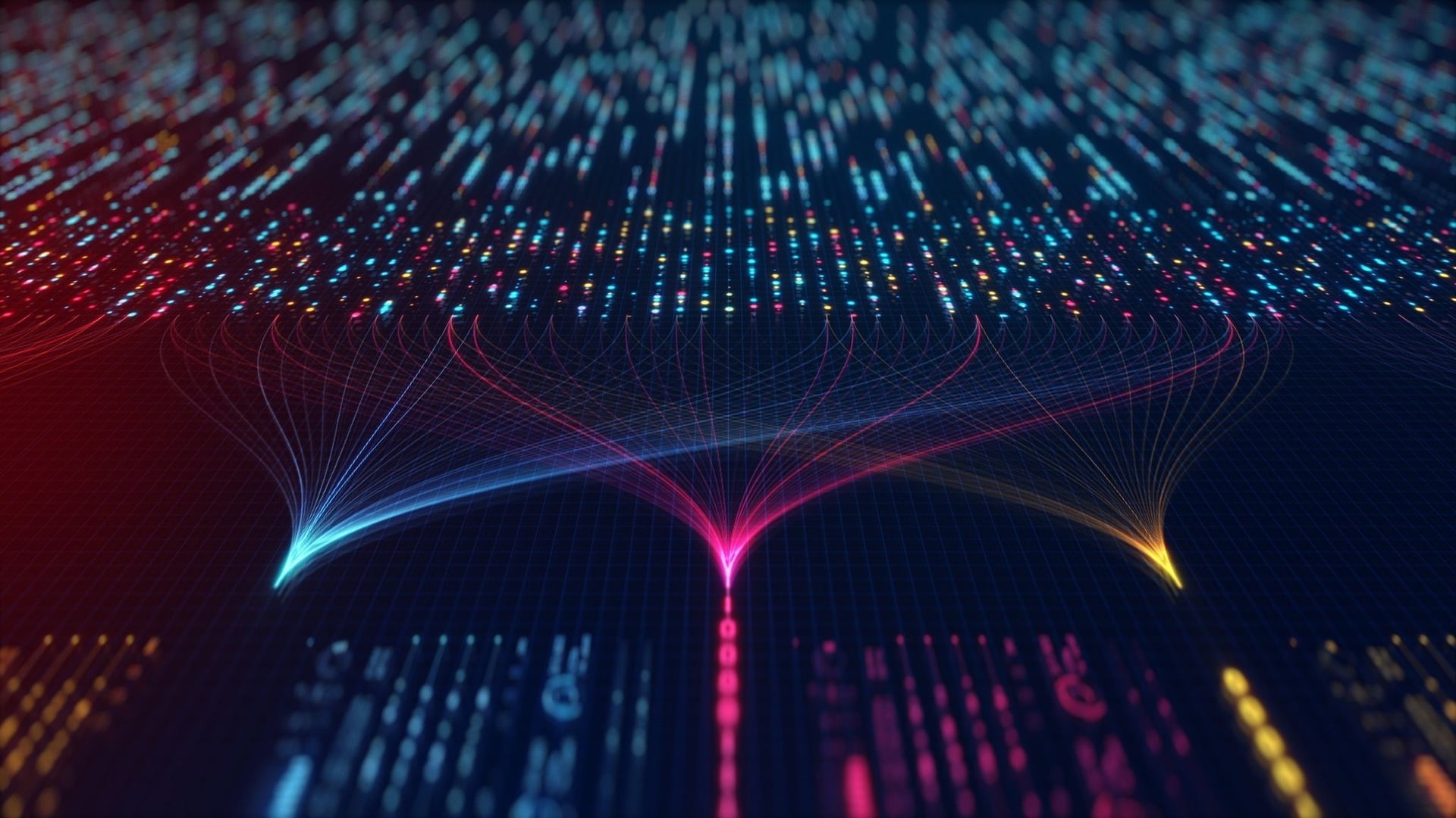 Big Data and Visualiztion in an abstract way representing speed and agile 