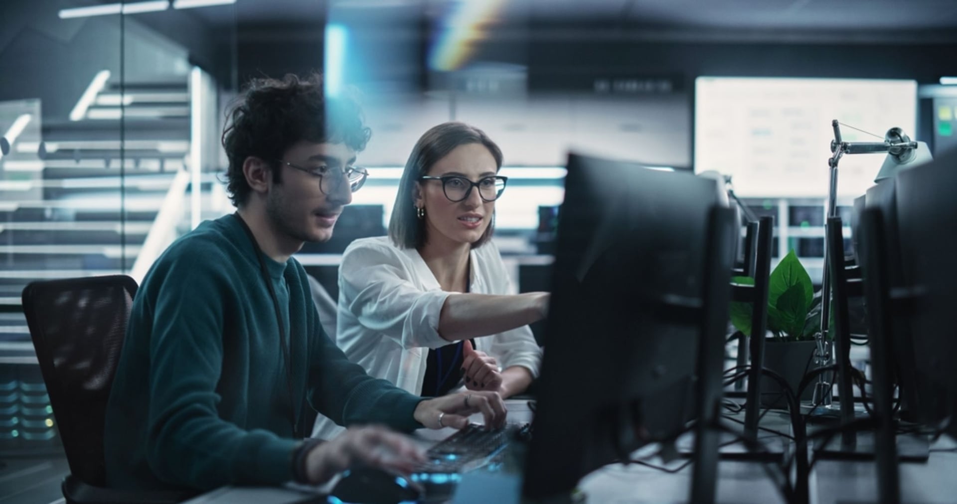 People collaborating to develop custom ai solutions